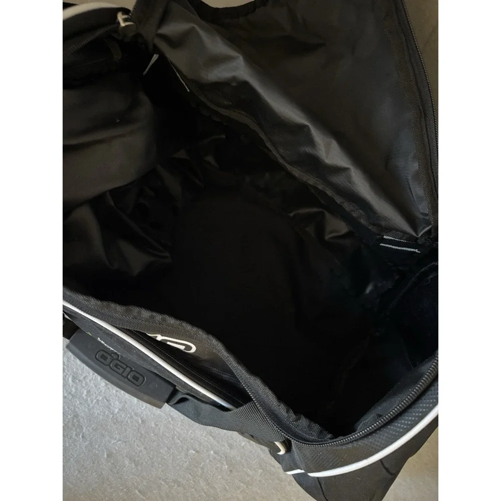 Ogio Travel Duffel Sports Gym Bag Team‎ Baseball Black Zippers Heavy Strap Golf